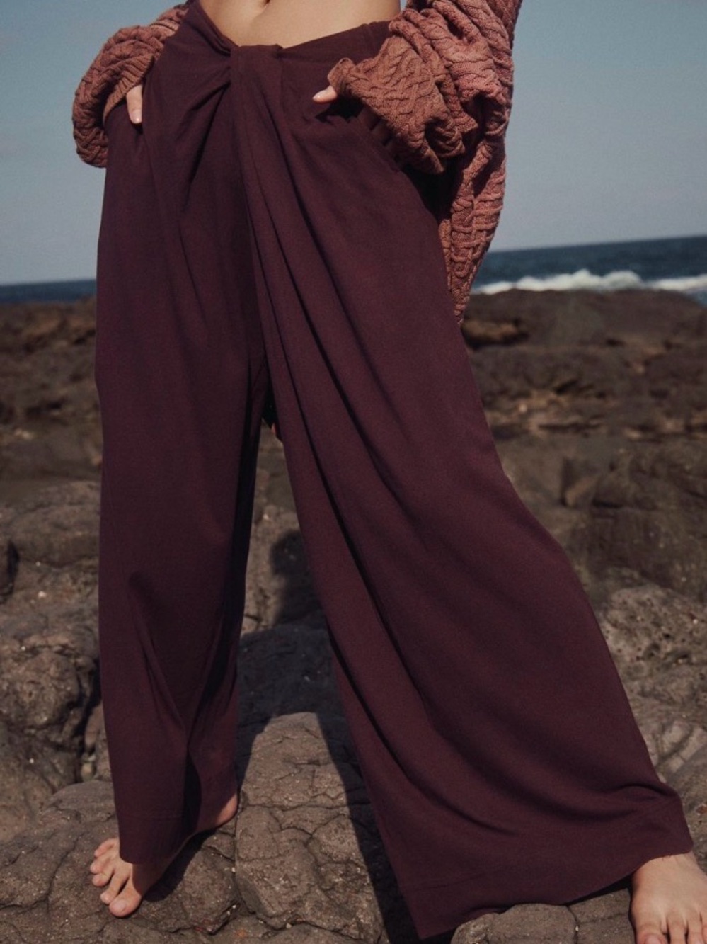 NWT! Free People! Sarong Pant! Sz is Small! Most beautiful color/quality! Wish..